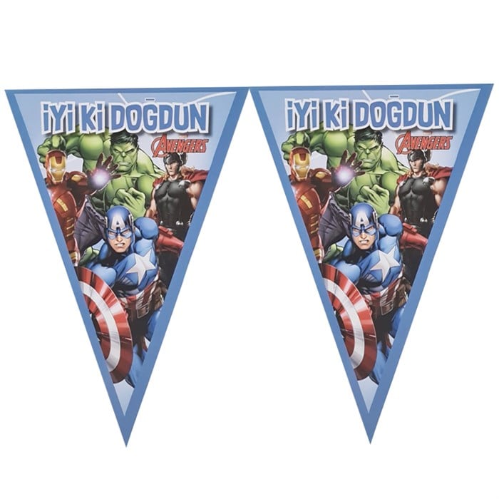 Avengers Flama Bayrak - 2 metre