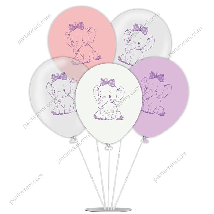 Ayaklı Balon Standı - Fil Balonlu