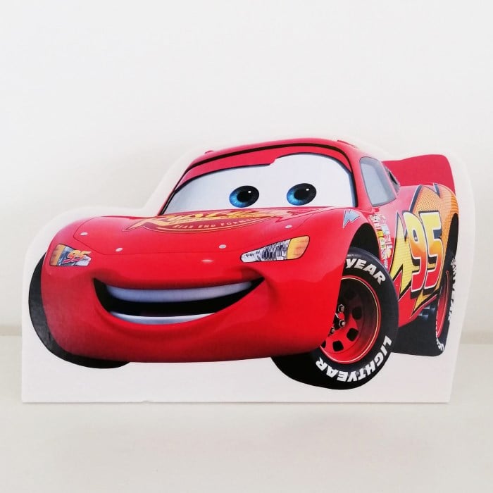 Ayaklı Dekor Pano - Cars - 29 cm
