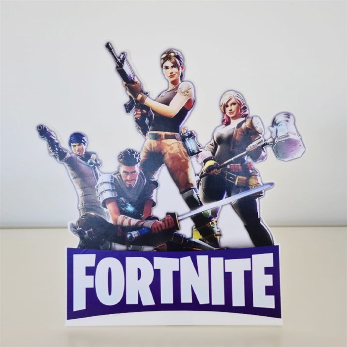 Ayaklı Dekor Pano - Fortnite - 30 cm