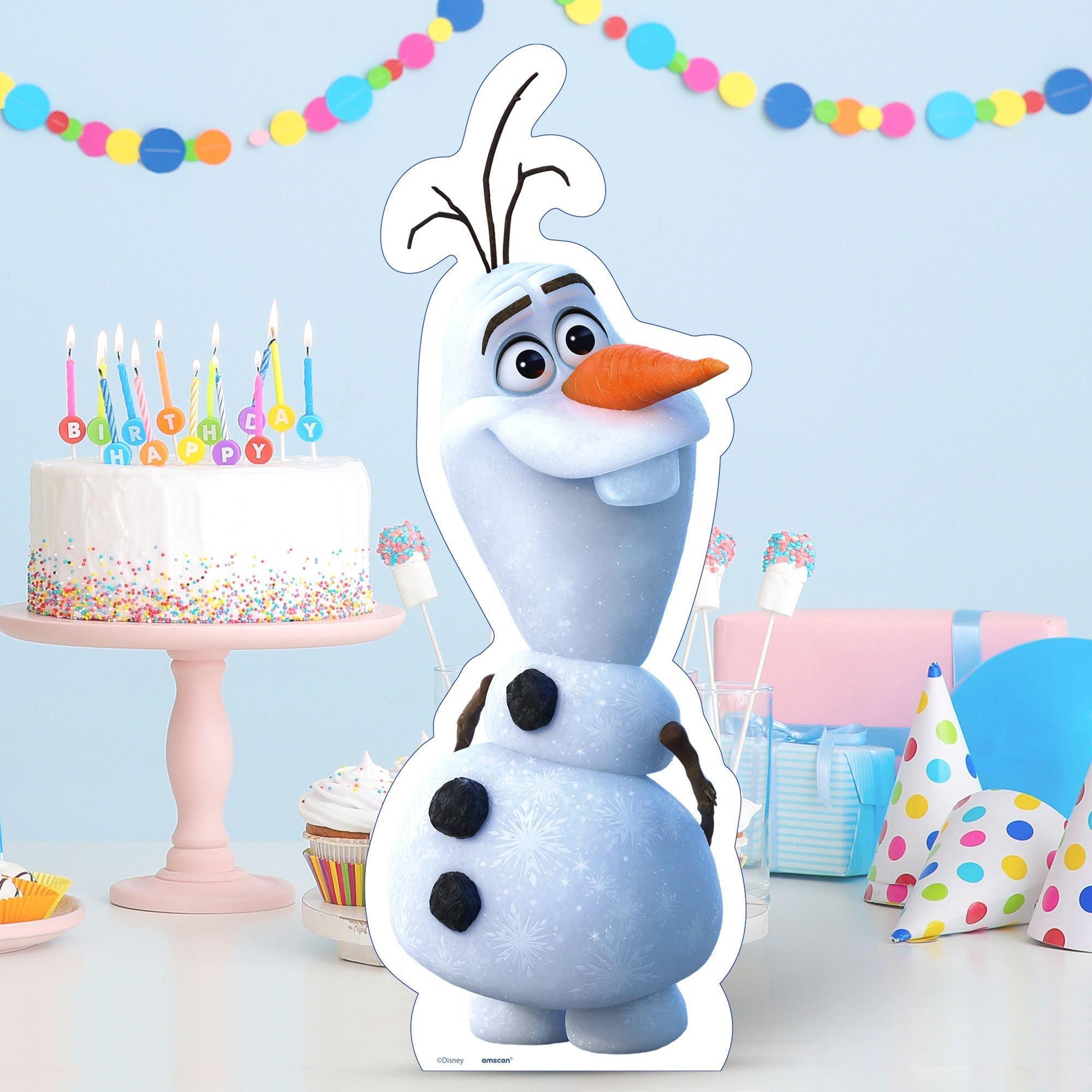 Ayaklı Dekor Pano - Frozen Olaf - 30 cm