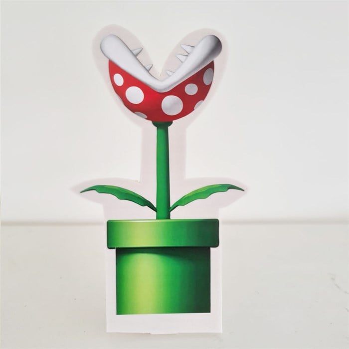 Ayaklı Dekor Pano - Mario Bitki - 30 cm