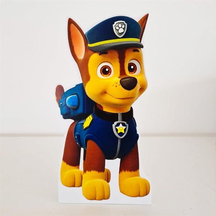 Ayaklı Dekor Pano - Paw Patrol Chase - 29 cm