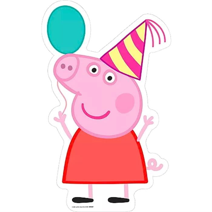 Ayaklı Dekor Pano - Peppa Pig - 29 cm