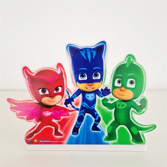 Ayaklı Dekor Pano - Pijamaskeliler - 30 cm