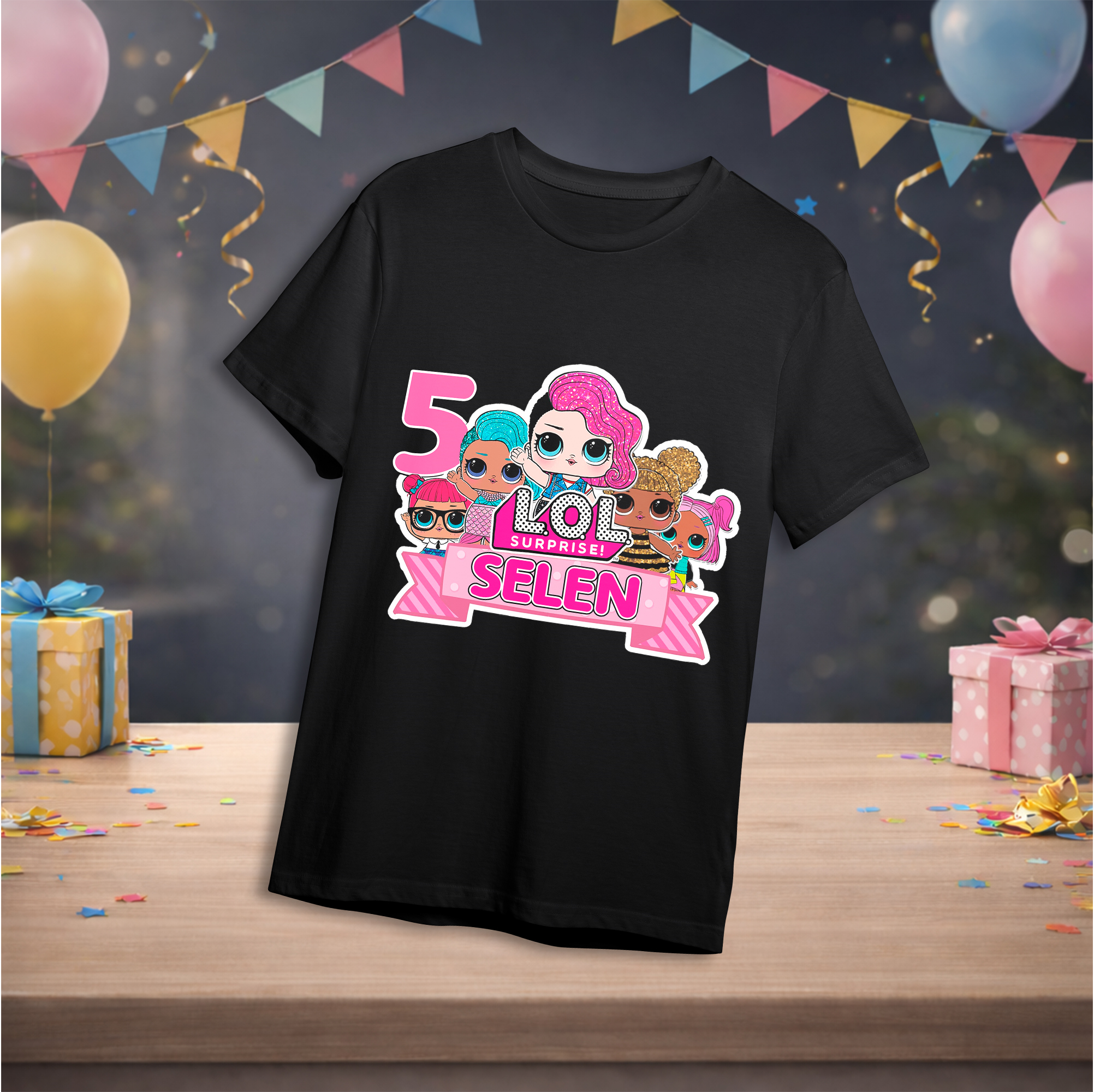 LoL Temalı Kişiye Özel T-Shirt