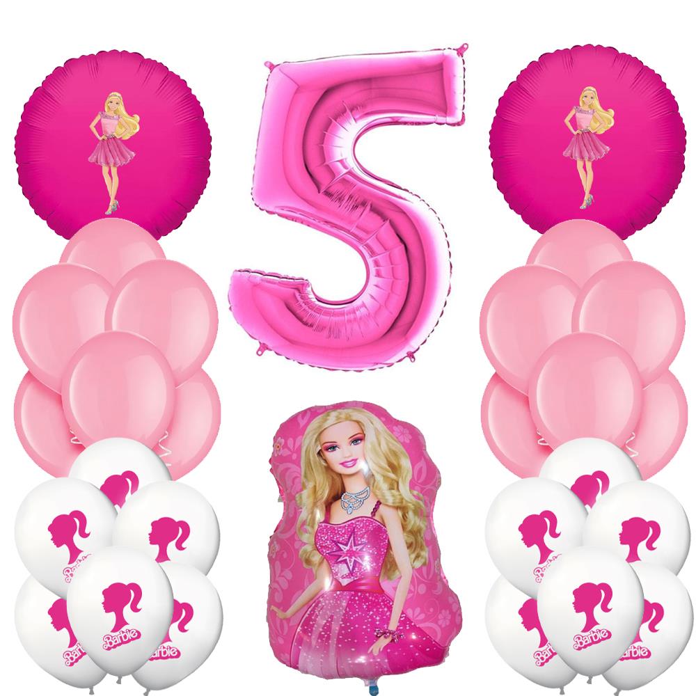 Barbie Doğum Günü Balon Seti