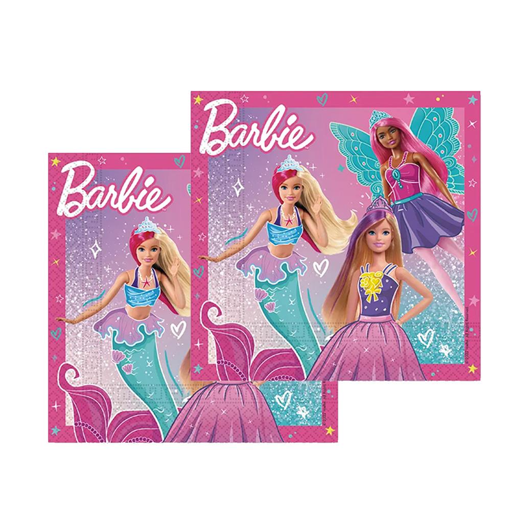 Barbie Doğum Günü Partisi Peçete 20 Adet