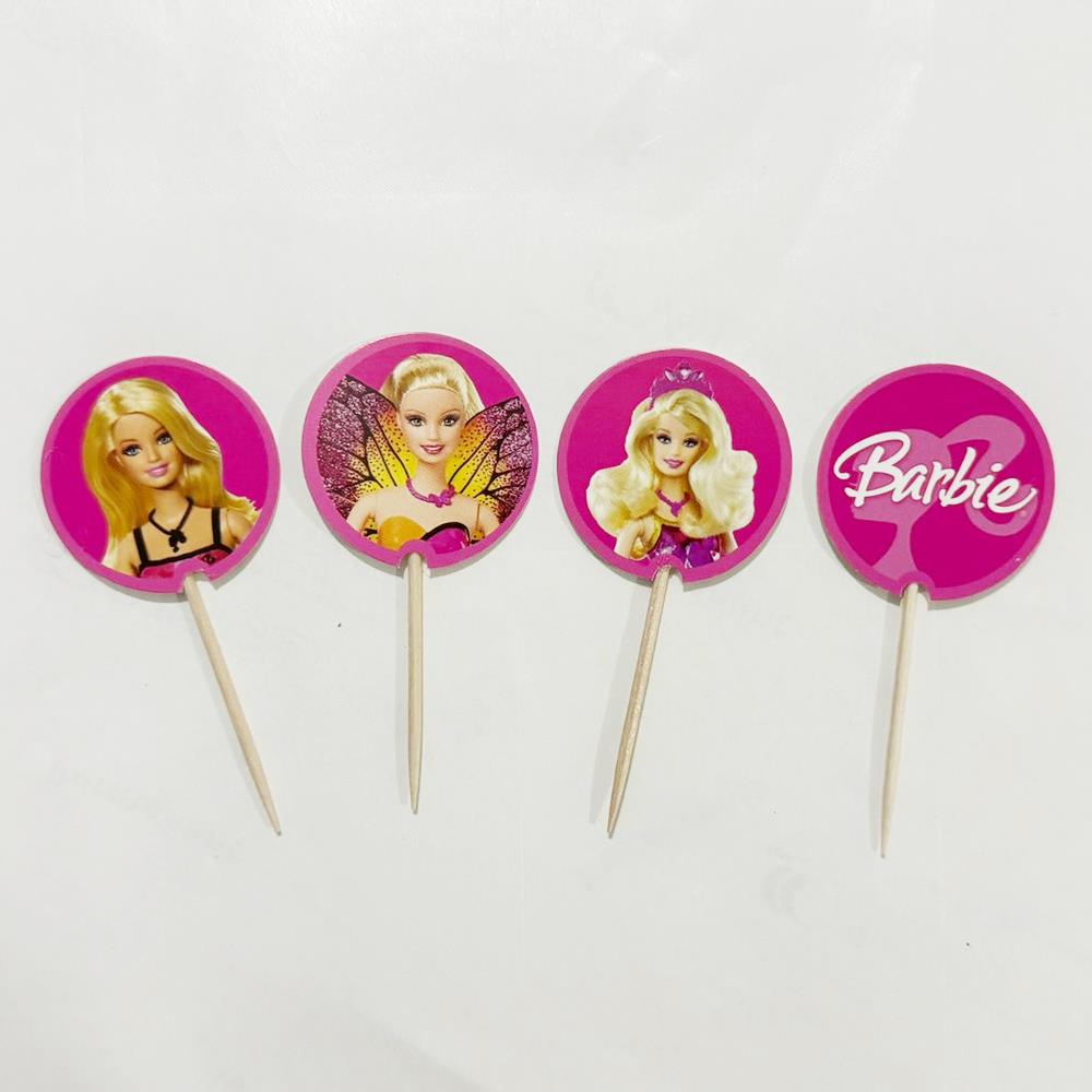 Barbie Lisanslı Kürdan 10'lu