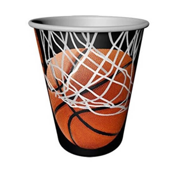 Basketbol Temalı Bardak 8'li