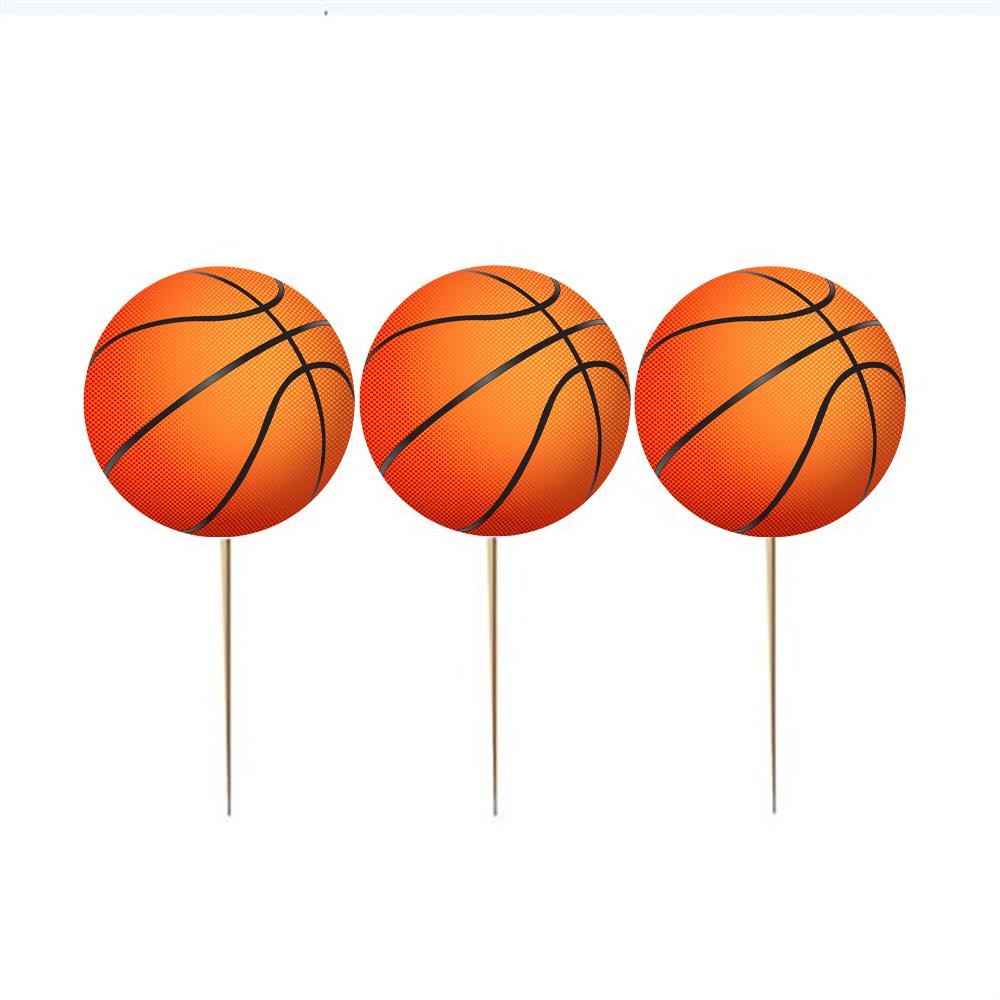 Basketbol Temalı Kürdan 10'lu