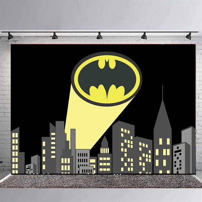 Batman Doğum Günü Branda Afişi - 70 cm - 100 cm