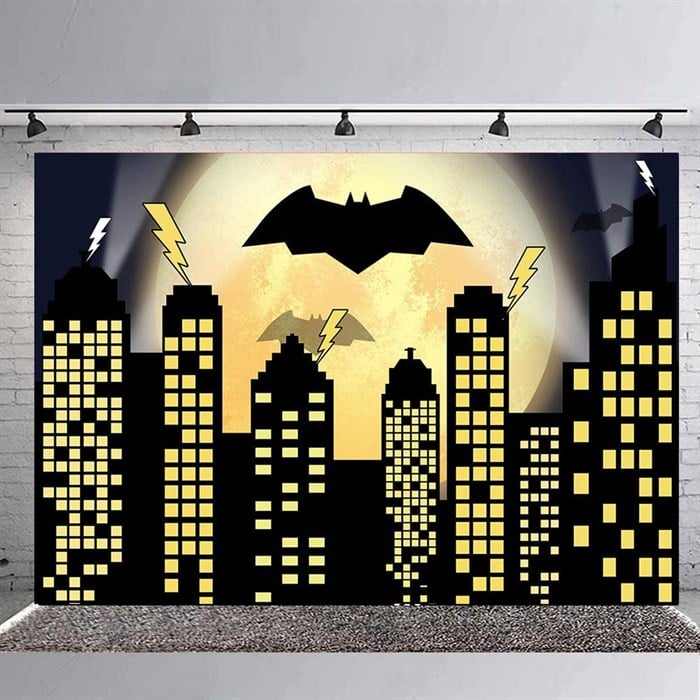 Batman Doğum Günü Branda Afişi 2 - 70 cm - 100 cm