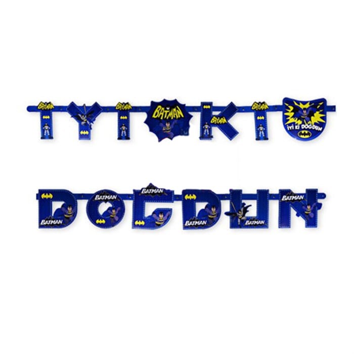 Batman İyi ki Doğdun Banner 2 m
