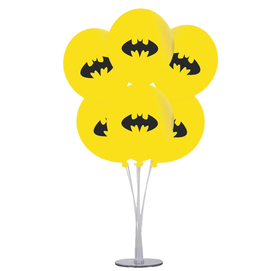 Batman Temalı Ayaklı Balon Standı 7'li