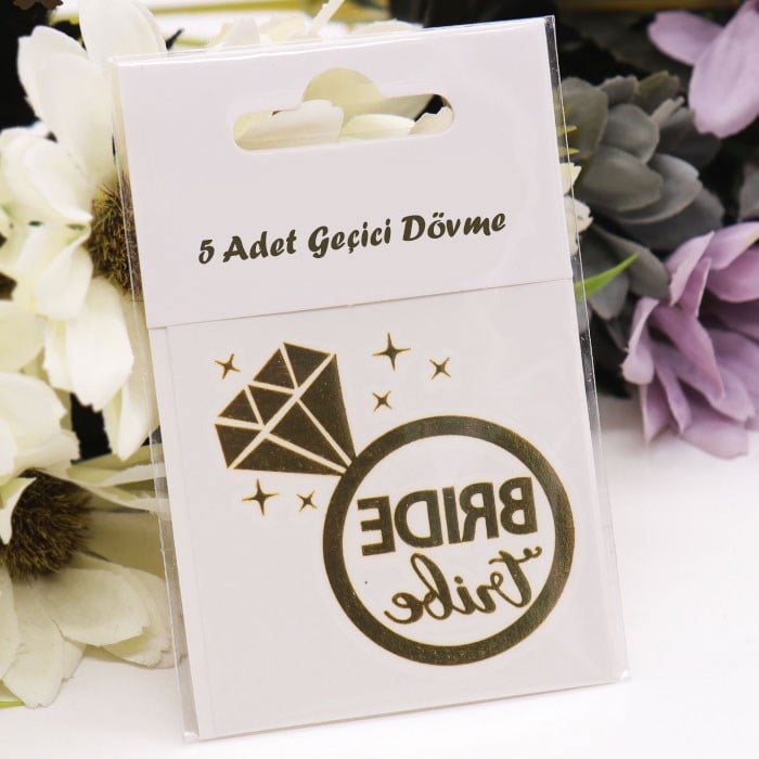 Bekarlığa Veda Partisi Geçici Dövme - 5 Adet