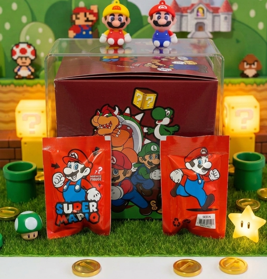 Super Mario Temalı Hediyelik Figür Oyuncak