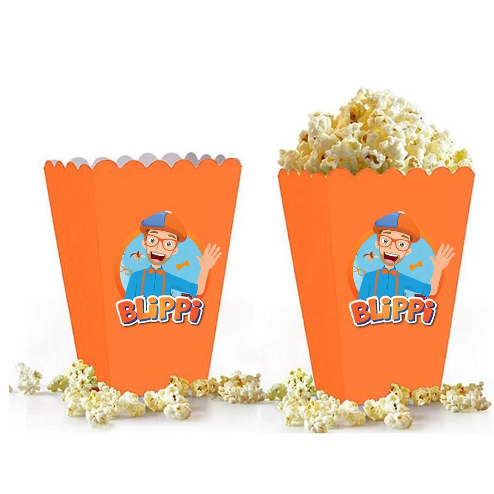 Blippi Temalı Popcorn Mısır Kutusu 5 Adet