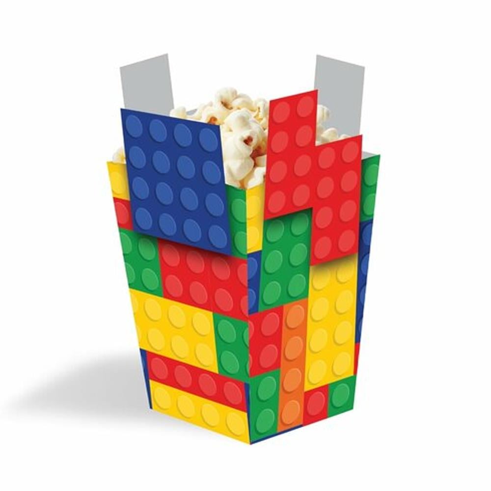 Blok Temalı Mısır Kutusu 5 adet