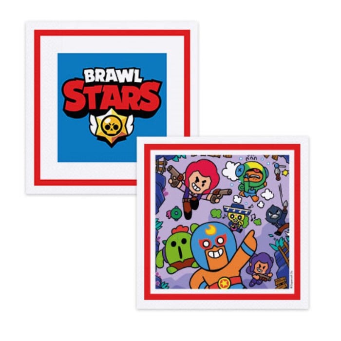 Brawl Stars Konsepti Peçete