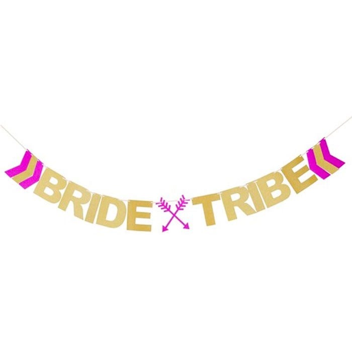 Bride Tribe Gold Simli Banner Afiş