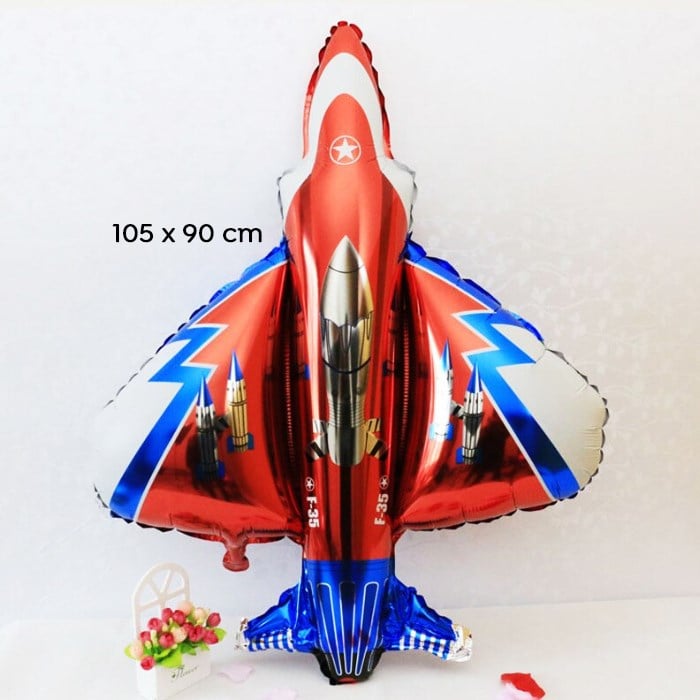Büyük Boy Jet Uçak Folyo Balon