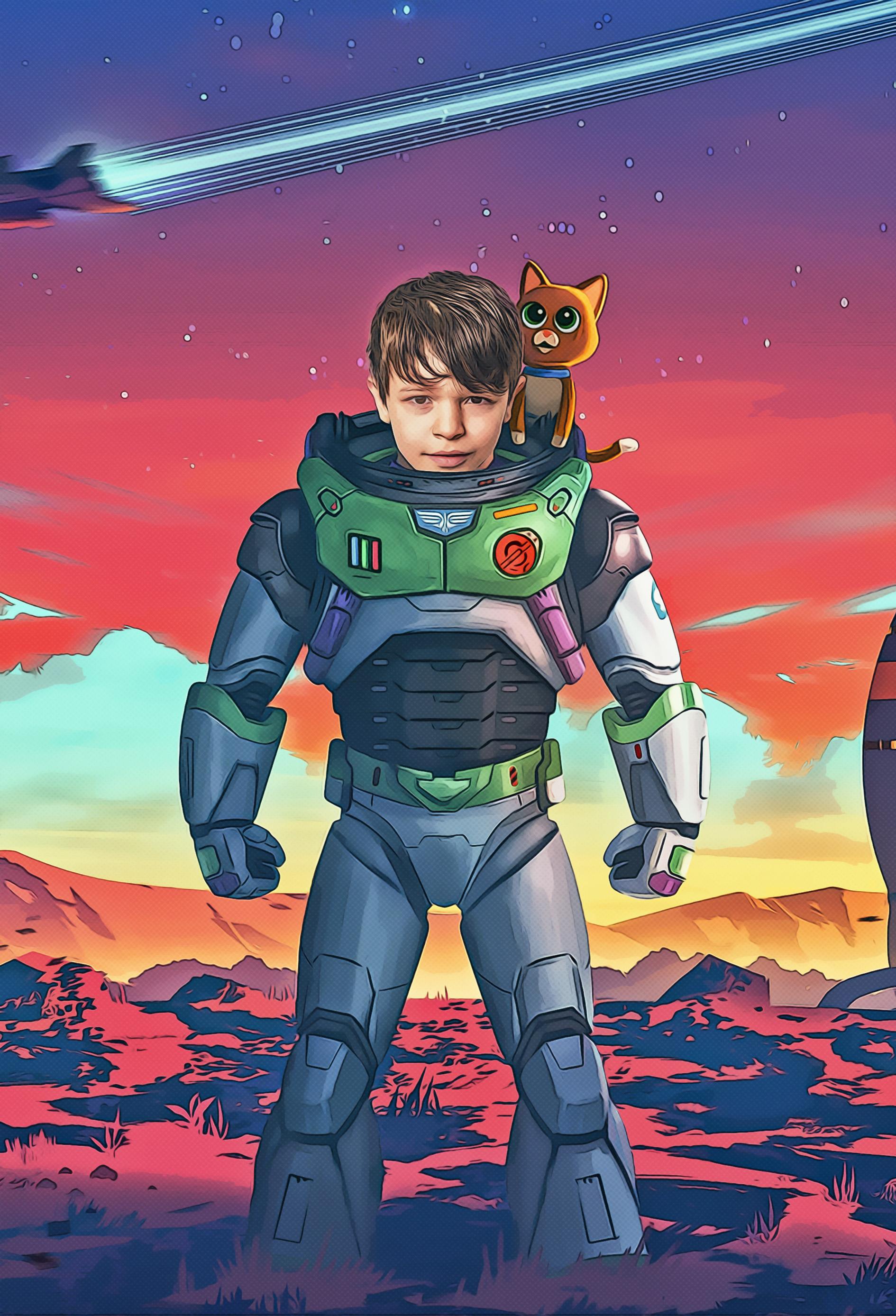 Buzz Lightyear Temalı Kişiye Özel Poster