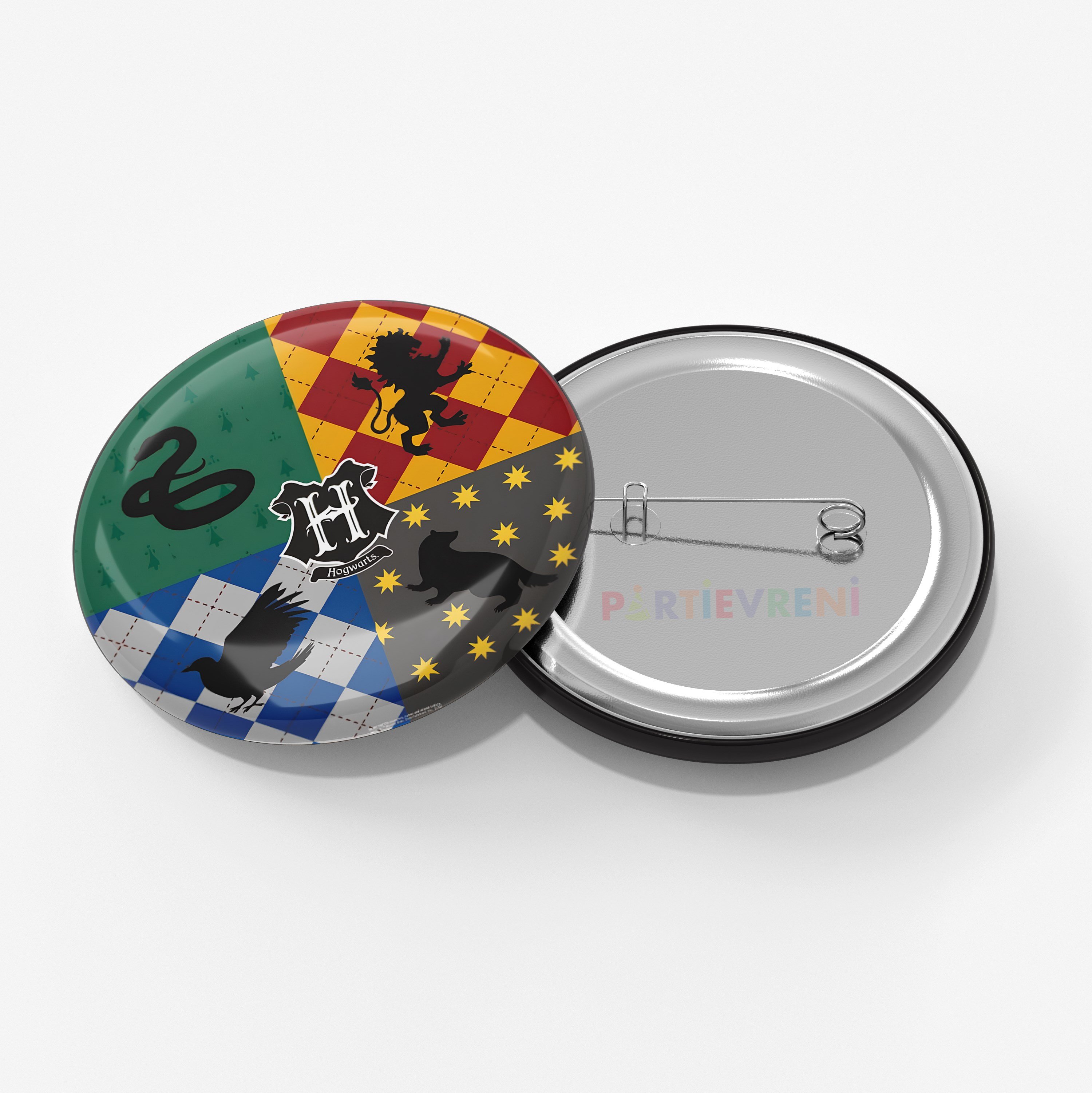 Harry Potter Siyah Temalı İğneli Rozet 1 Adet