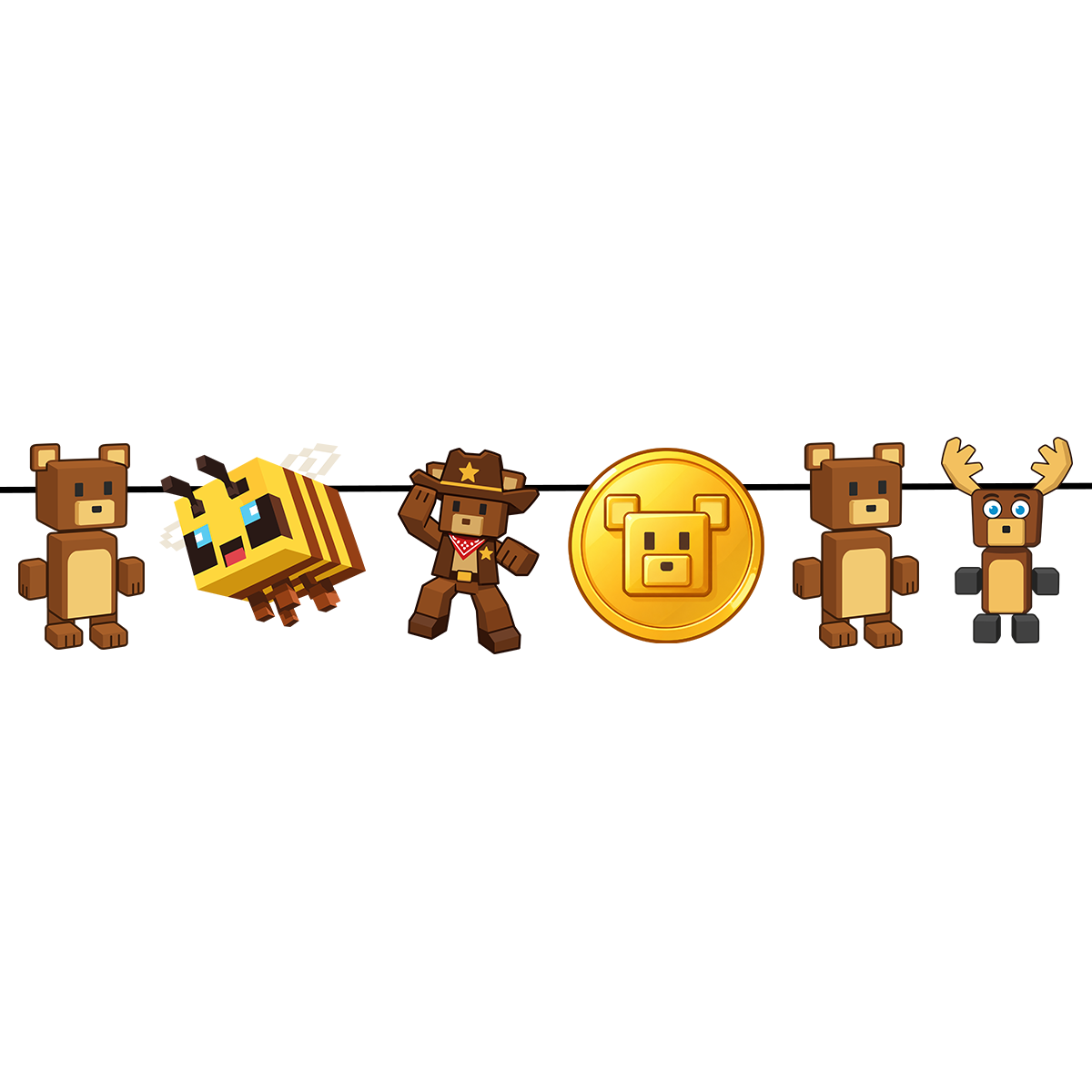 Super Bear Adventure Temalı Karakter Banner