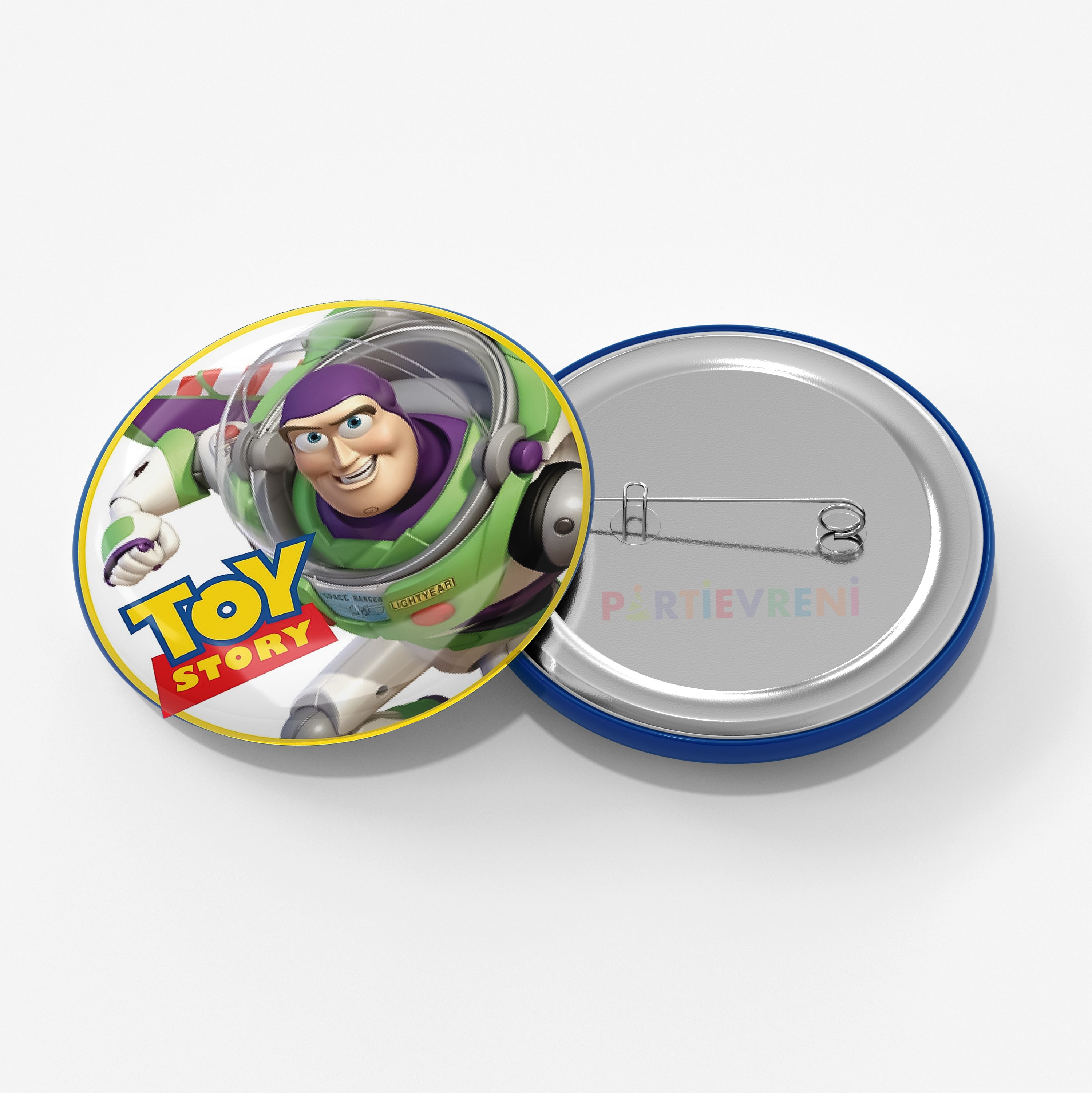 Toy Story Buzz Ligth Temalı İğneli Rozet 1 Adet