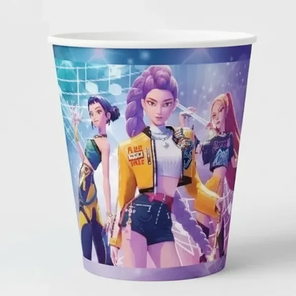 K-Pop Temalı Karton Bardak