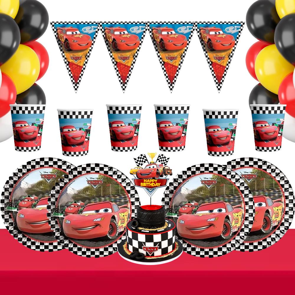 Cars Doğum Günü Parti Seti 8 Kişilik