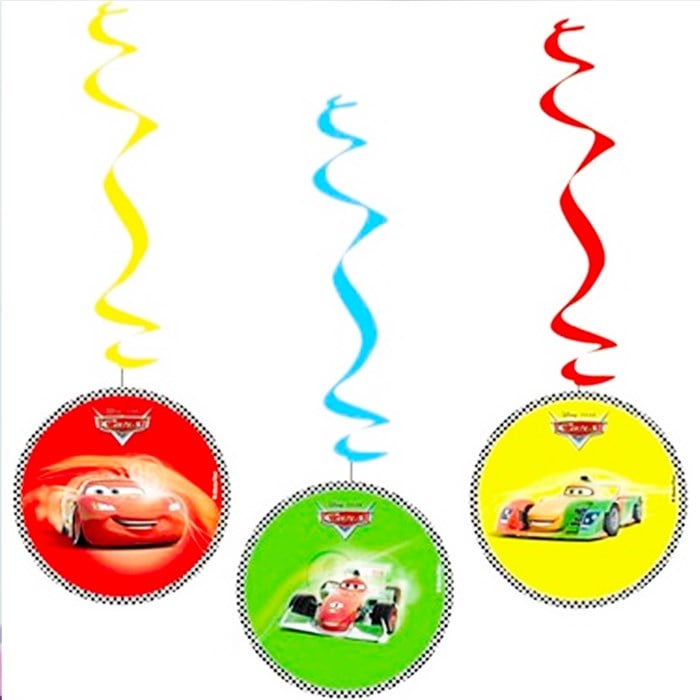 Cars Lisanslı 3'lü İp Süs