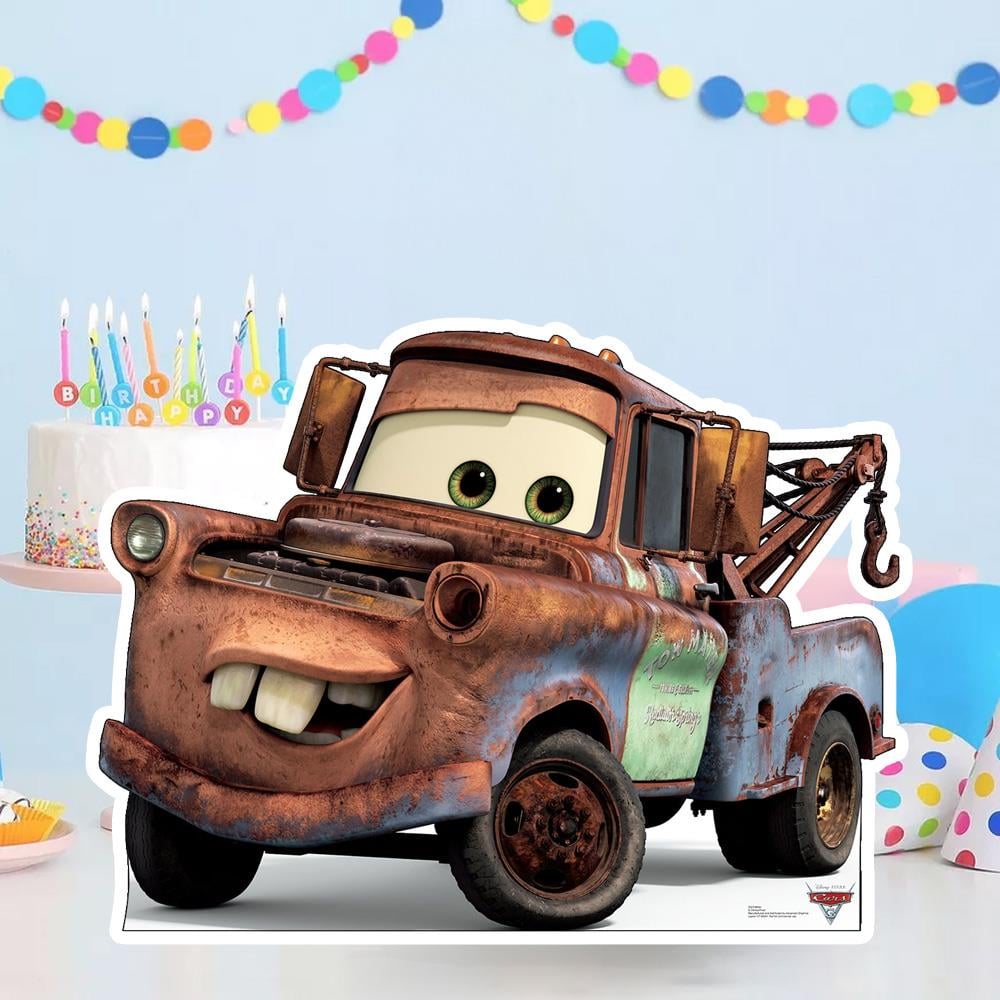Cars Tow Mater Temalı Ayaklı Dekor Pano