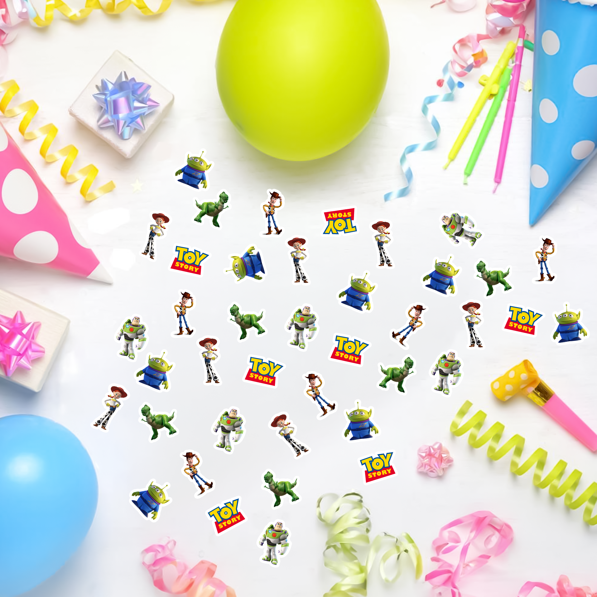 Toy Story Temalı Masa Konfetisi