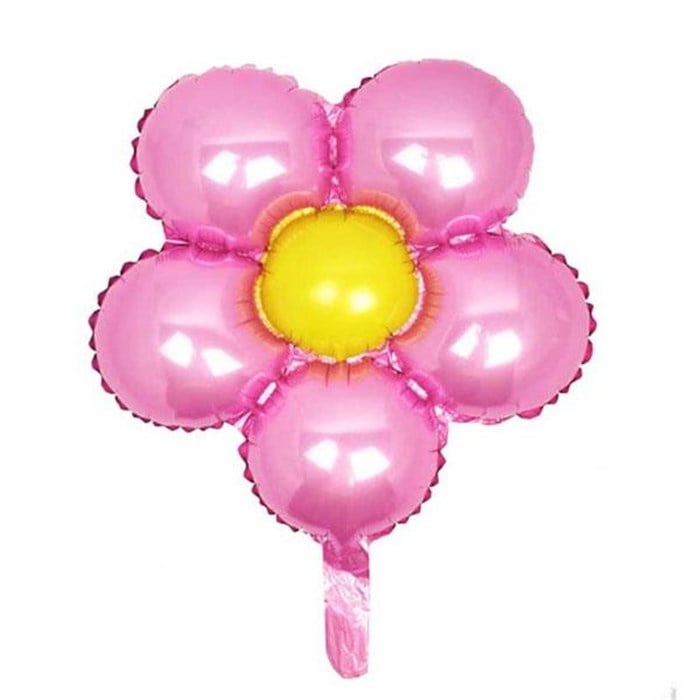 Çiçek Folyo Balon - Pembe
