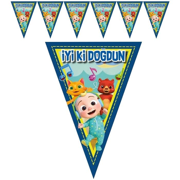 Cocomelon Flama Bayrak - 2 metre