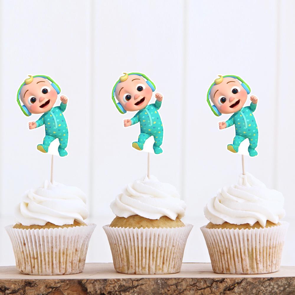 Cocomelon Temalı Kürdan 10'lu