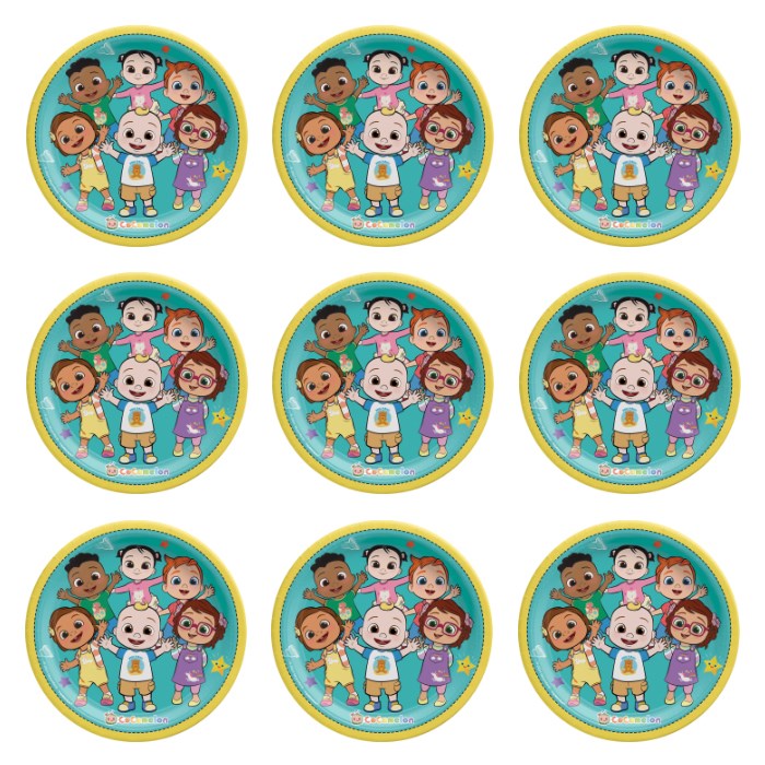 Cocomelon Temalı Sticker 10 Adet - 5 cm