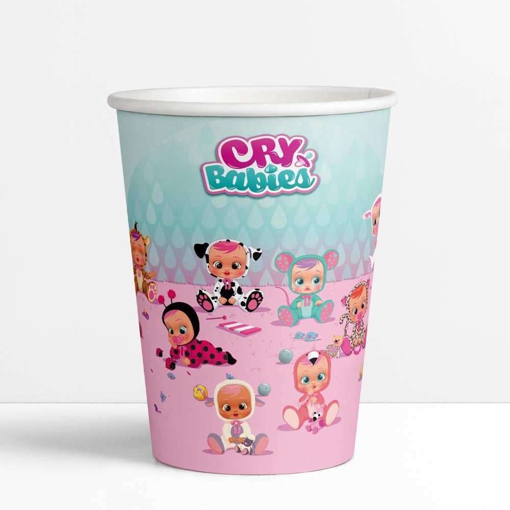 Cry Babies Temalı Bardak 8 Adet