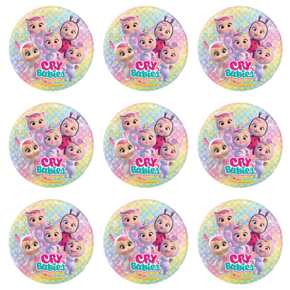 Cry Babies Temalı Çıkartma 10 Adet - 5 cm