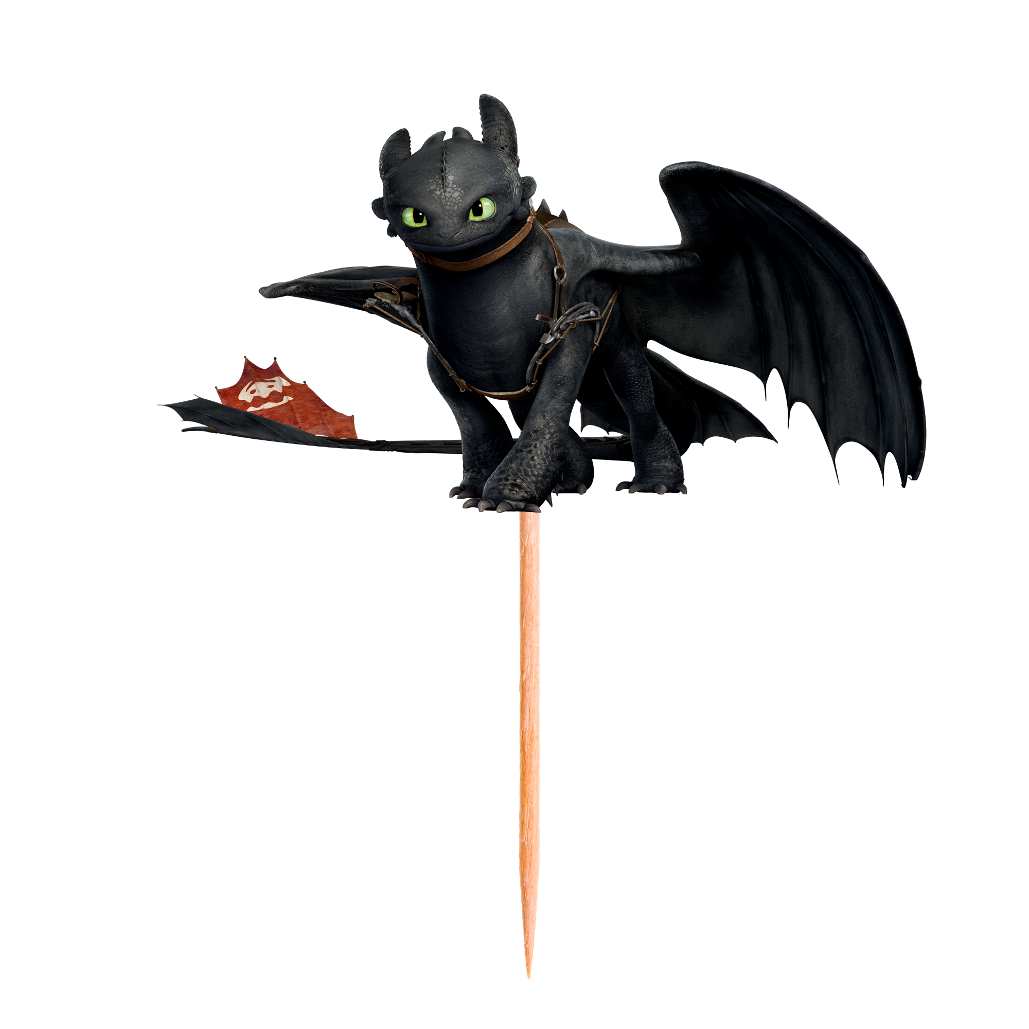 How to Train Your Dragon Temalı Pasta Süsü - Dişsiz