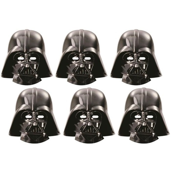 Darth Vader Kağıt Maske 6 Adet
