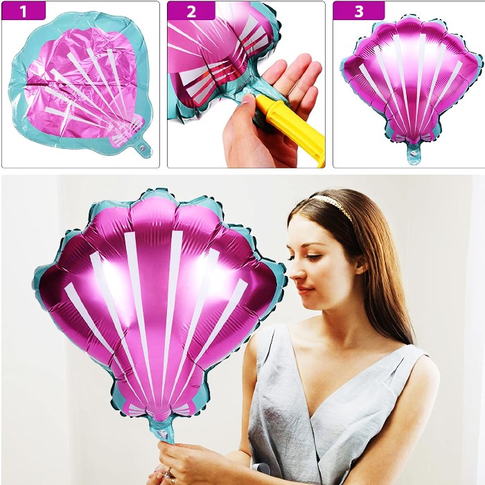 Deniz Kabuğu Folyo Balon