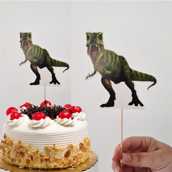 Dinozor Çubuklu Maket Süs