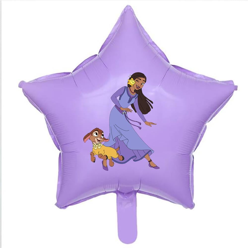 Disney Wish Çıkartmalı Yıldız Folyo Balon