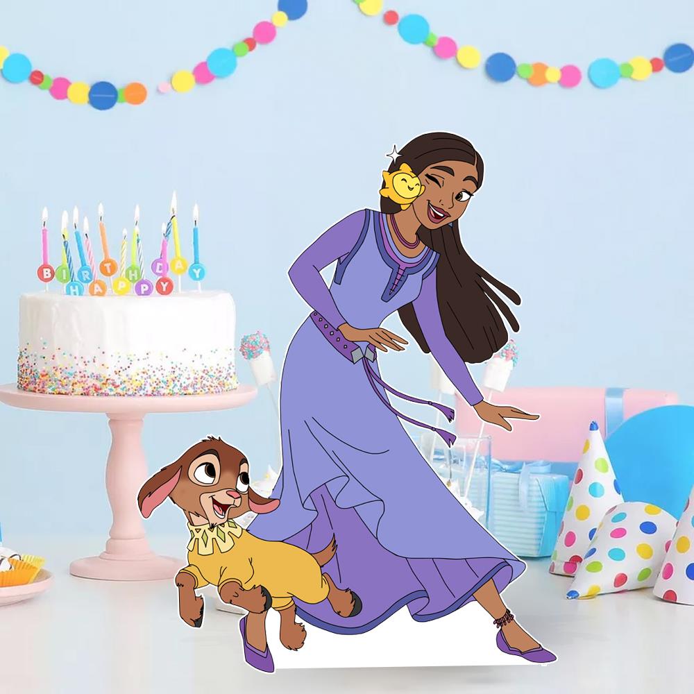 Disney Wish Temalı Ayaklı Dekor Pano 30 cm