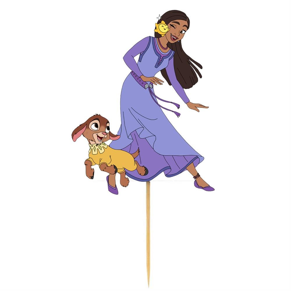 Disney Wish Temalı Çubuk Süs
