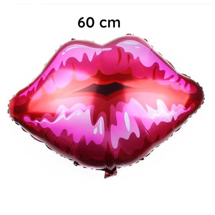 Dudak Folyo Balon - 60 cm