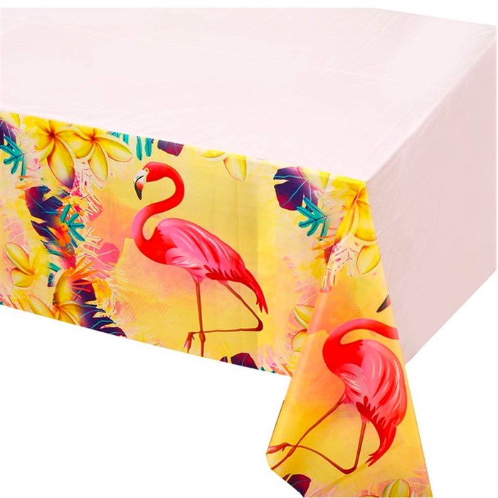 Flamingo Temalı Masa Örtüsü